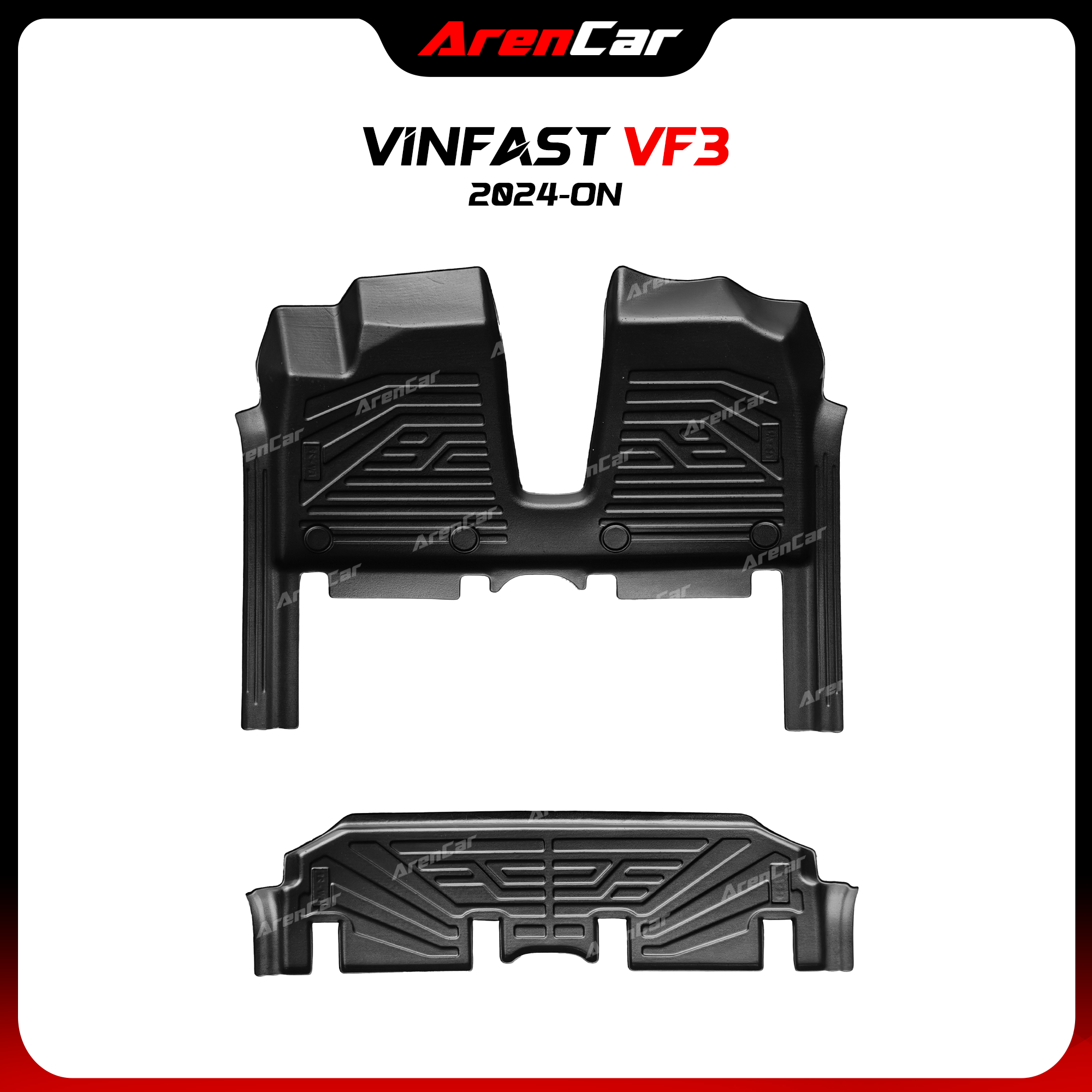 Thảm Lót Sàn Ô Tô Nhựa Đúc TPE Vinfast VF3