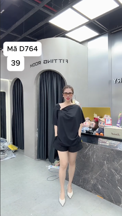 D764 Áo lên form siêu sang