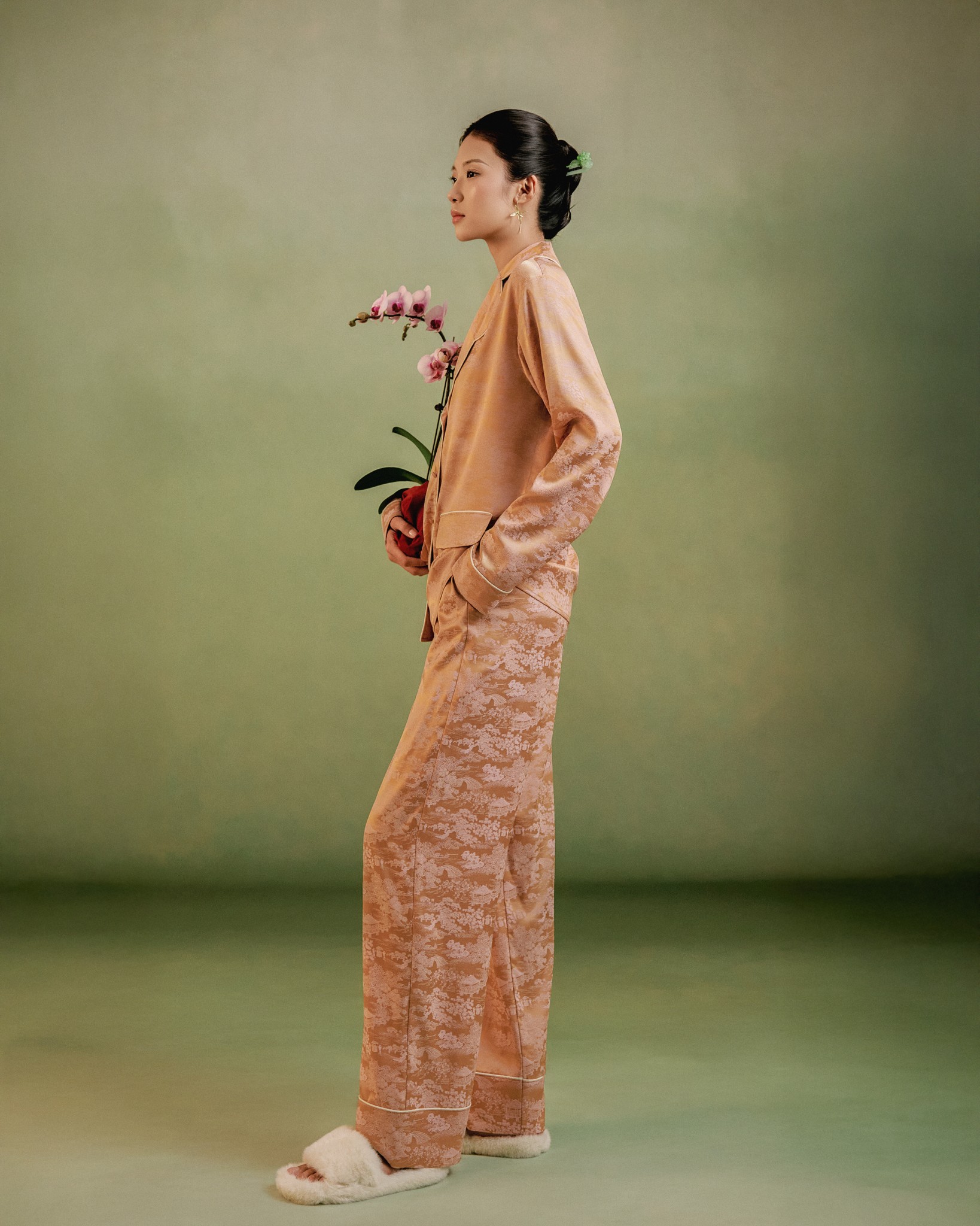 Bộ Gấm Áo Dài Tay, Quần Dài BN650_thumbnail_15