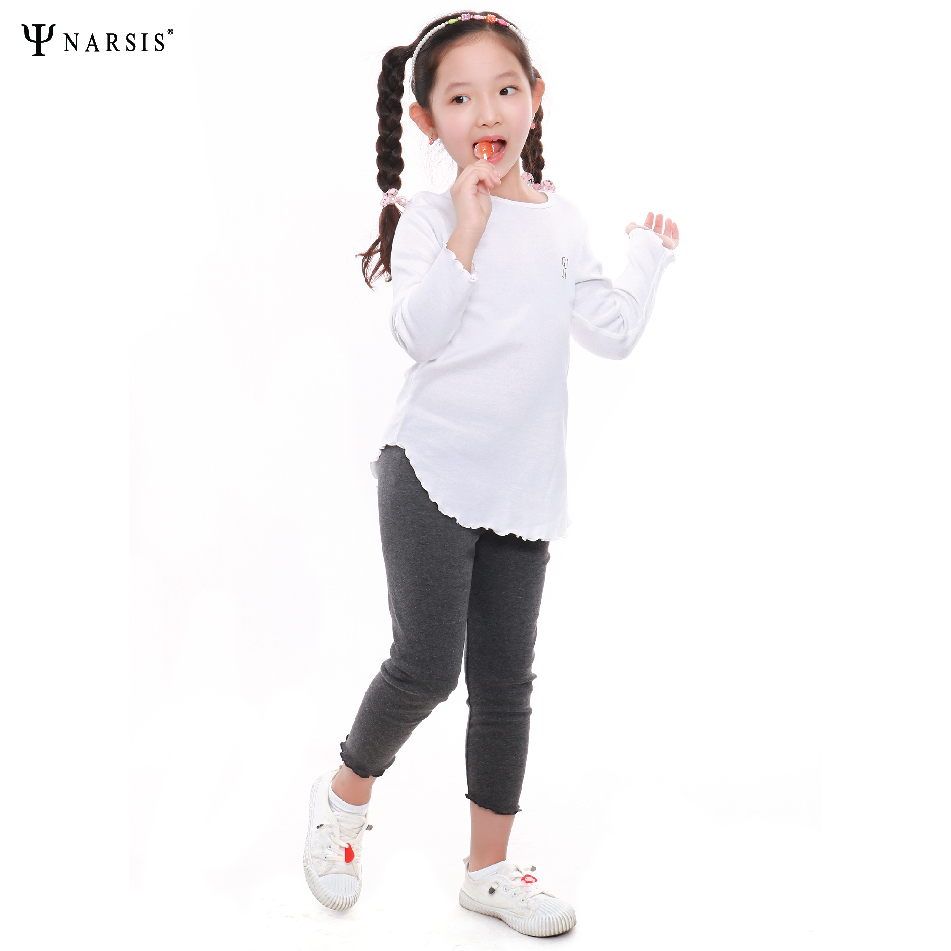 BỘ THU ĐÔNG BÉ GÁI KM9050 NARSIS CHẤT LIỆU THOÁNG MÁT, DỄ CHỊU, THOẢI MÁI CẢ NGÀY, DỄ VẬN ĐỘNG