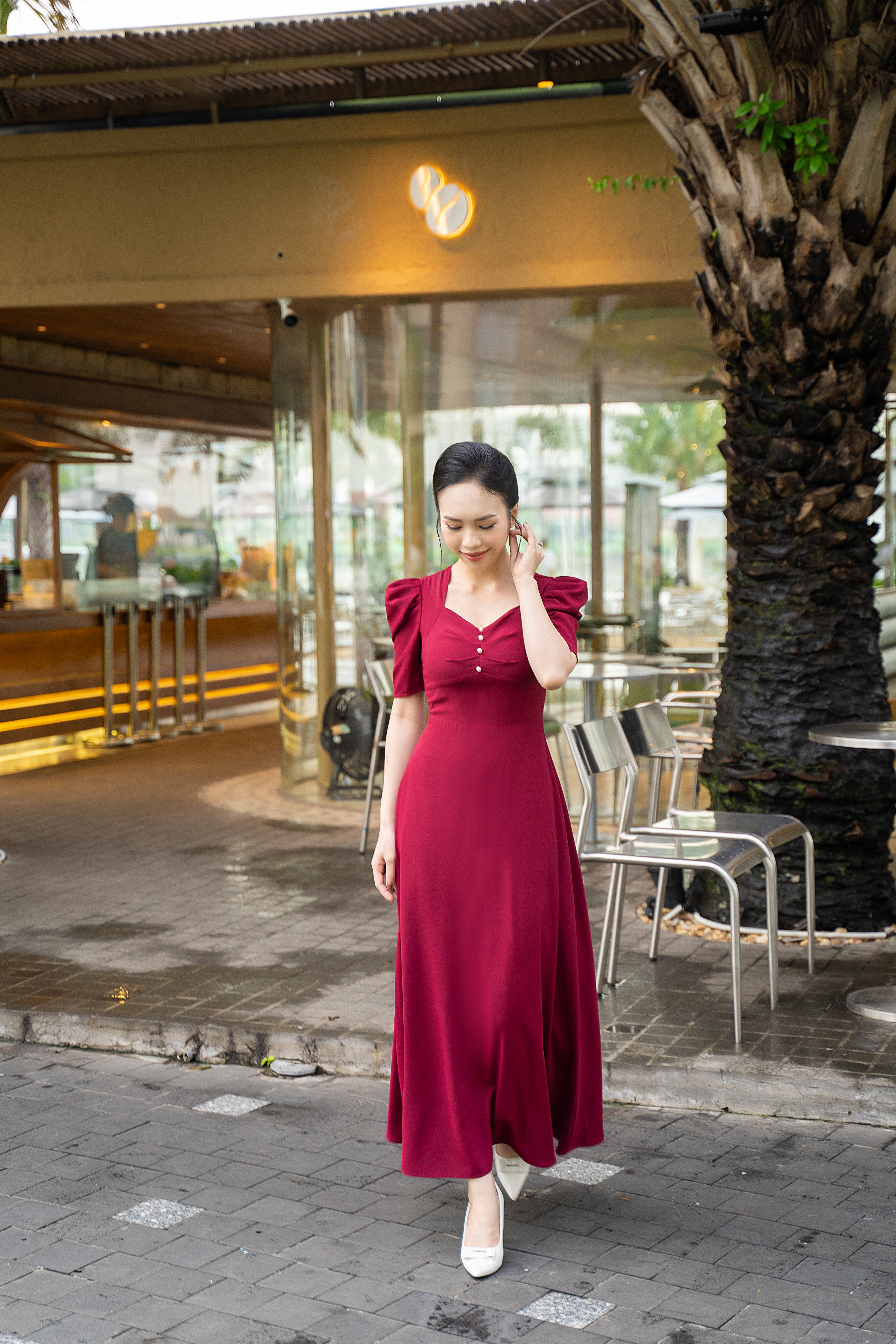 Đầm xoè - Y1186 -Thương hiệu Zonbig_thumbnail_13
