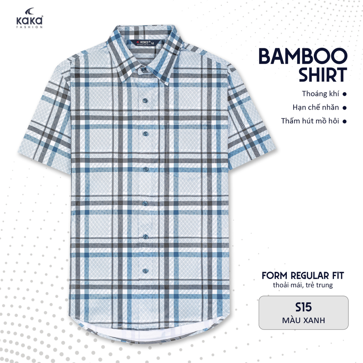Áo Sơ Mi Sọc Regular S15