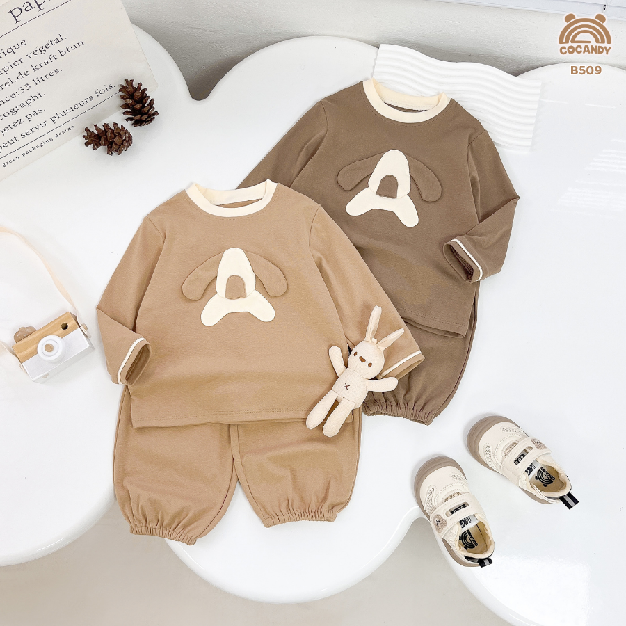 Bộ dài NÂU họa tiết cún nâu_thumbnail_5