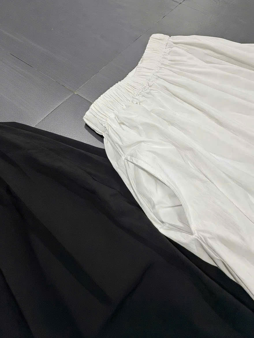 Chân váy dài lưng thun ( RÊU )_thumbnail_4