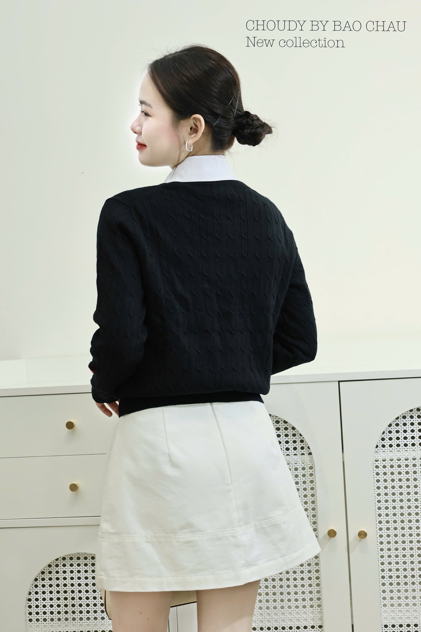 SALE A768 ÁO DỆT KIM TAY DÀI 5 MÀU_thumbnail_17