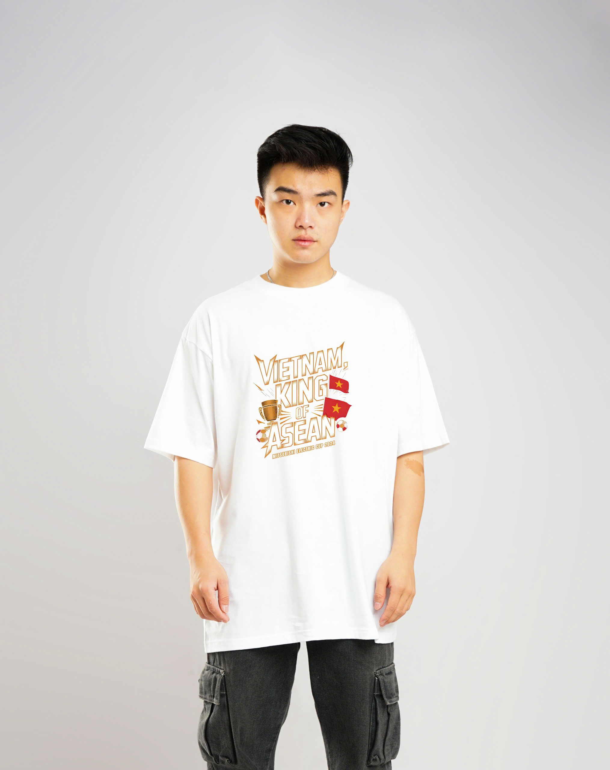 Áo thun nam nữ in 