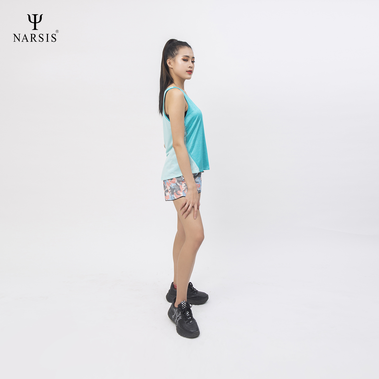 ÁO MAY Ô NỮ L8006 NARSIS CHẤT LIỆU THOÁNG MÁT, DỄ CHỊU, THOẢI MÁI CẢ NGÀY, DỄ VẬN ĐỘNG_thumbnail_4