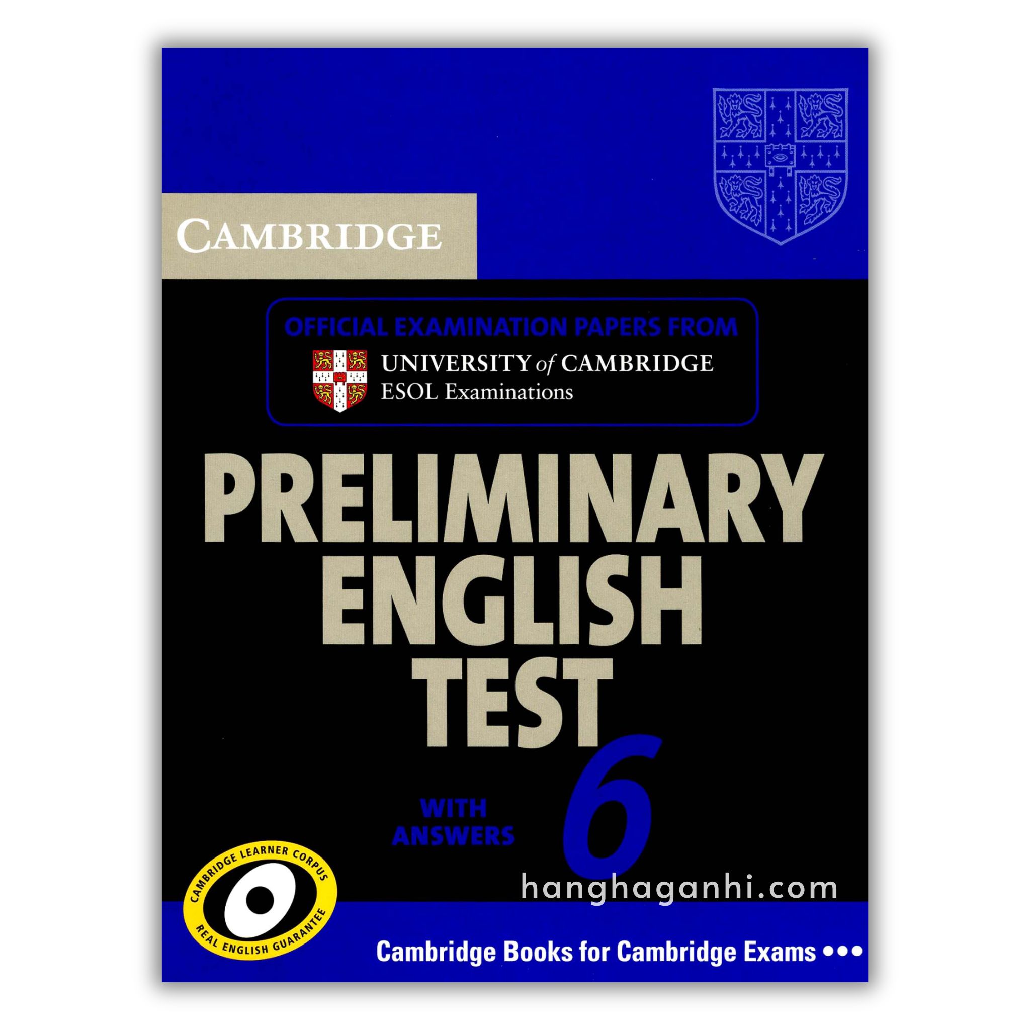 [Sách] Cambridge English Preliminary – Preliminary English Test (PET) 6 With Answers