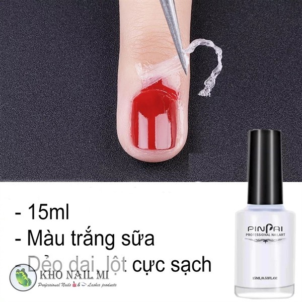Sơn lột Pinpai chống lem viền móng