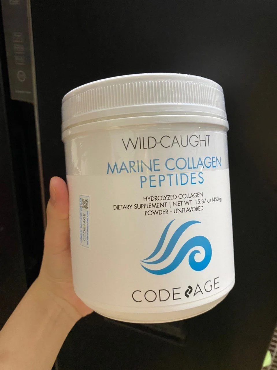 Bột Collagen Từ Cá Code Age Wild Caught Marine Collagen Peptides Powder 450gr