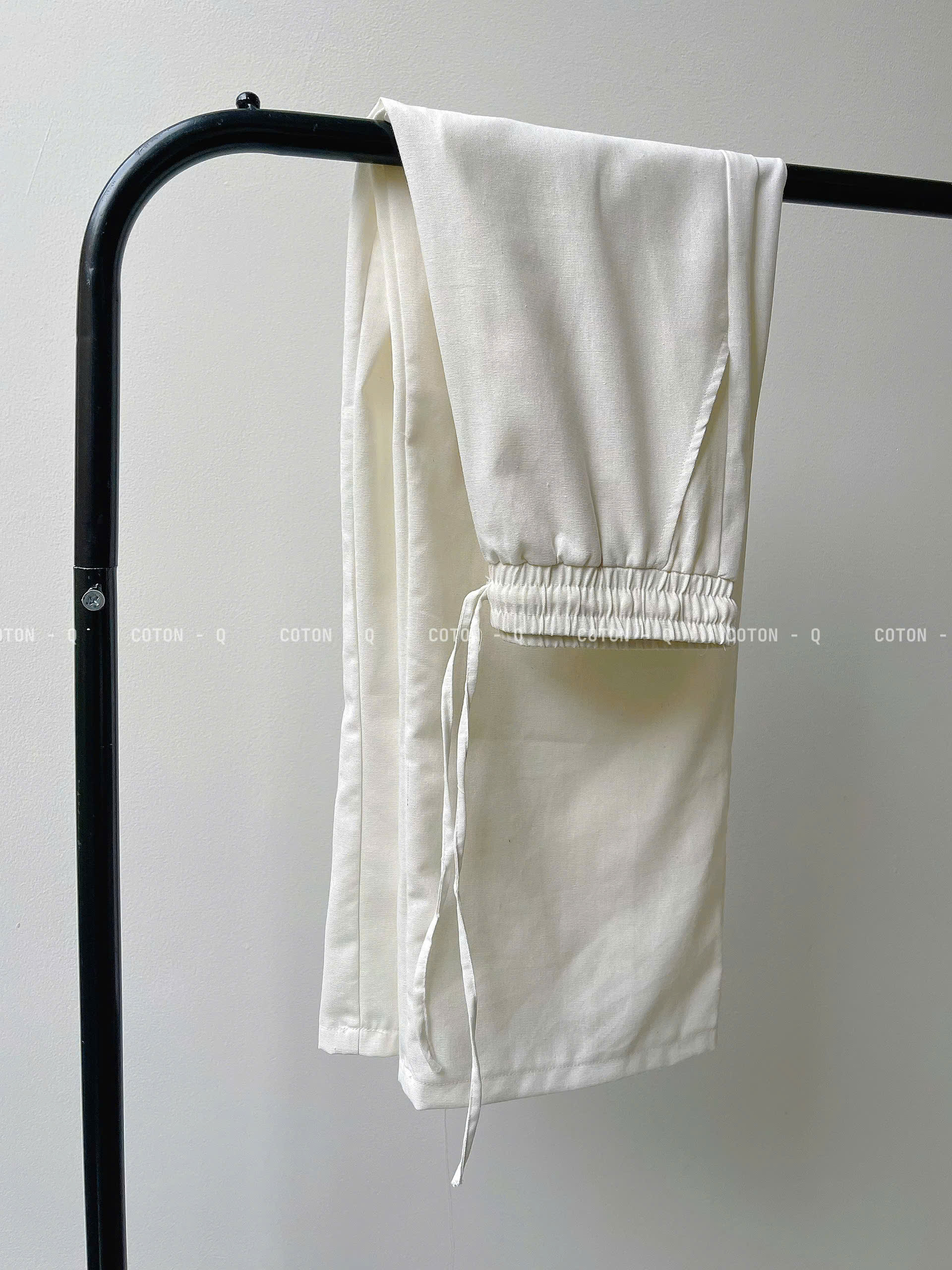 Quần linen lưng thun ( ĐEN )_thumbnail_16