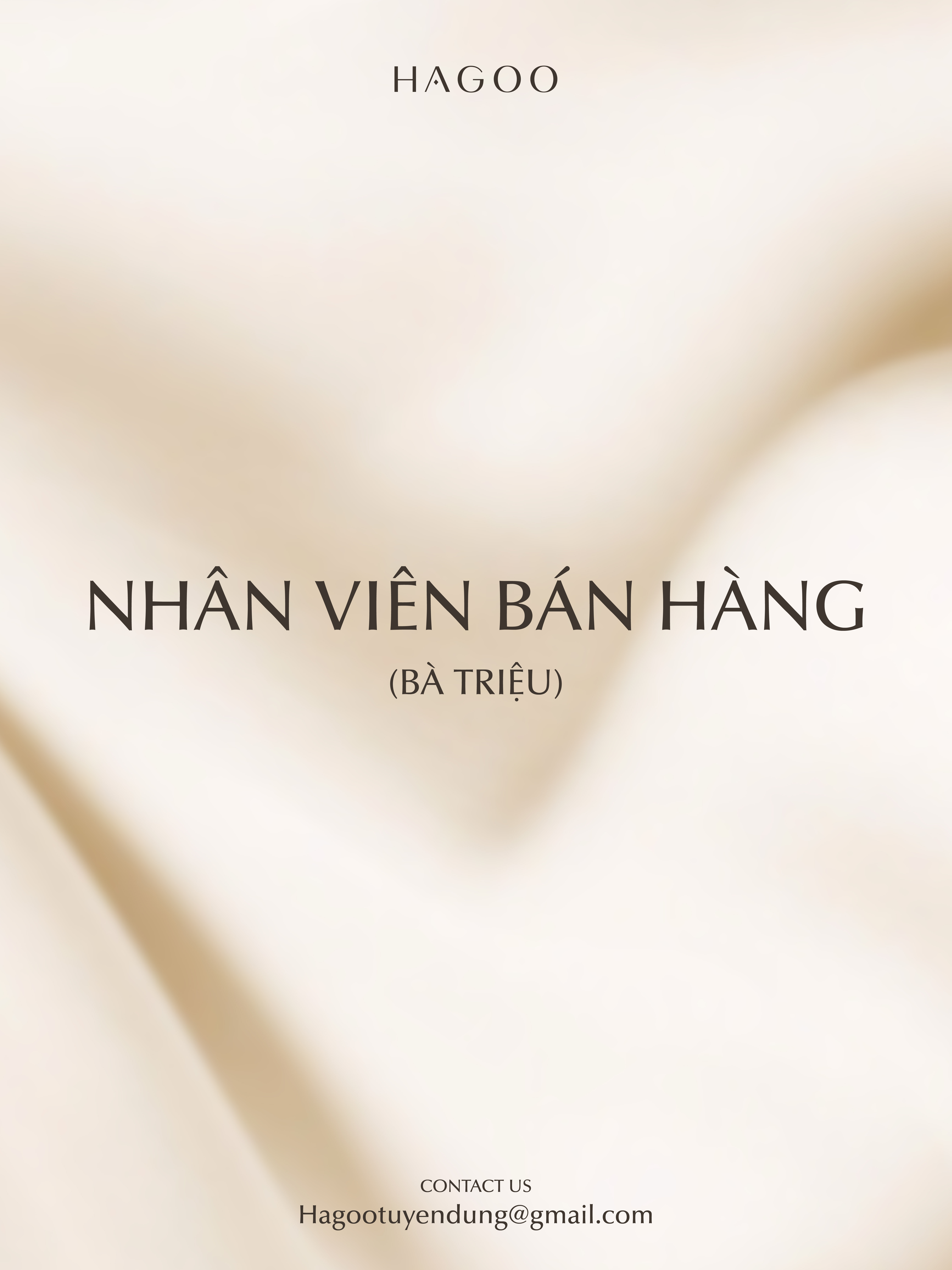 NHÂN VIÊN BÁN HÀNG