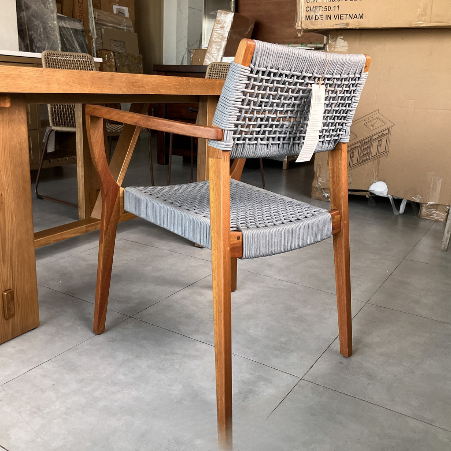 GHẾ DỆT ARTICLE MAUI OUTDOOR DINING ARMCHAIR MÀU XÁM_thumbnail_7