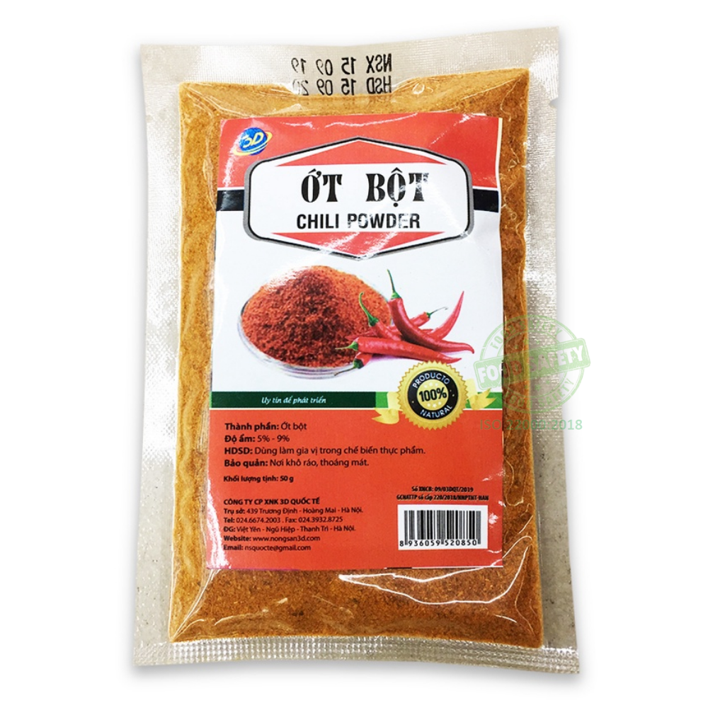 Ớt bột | Gói 50g