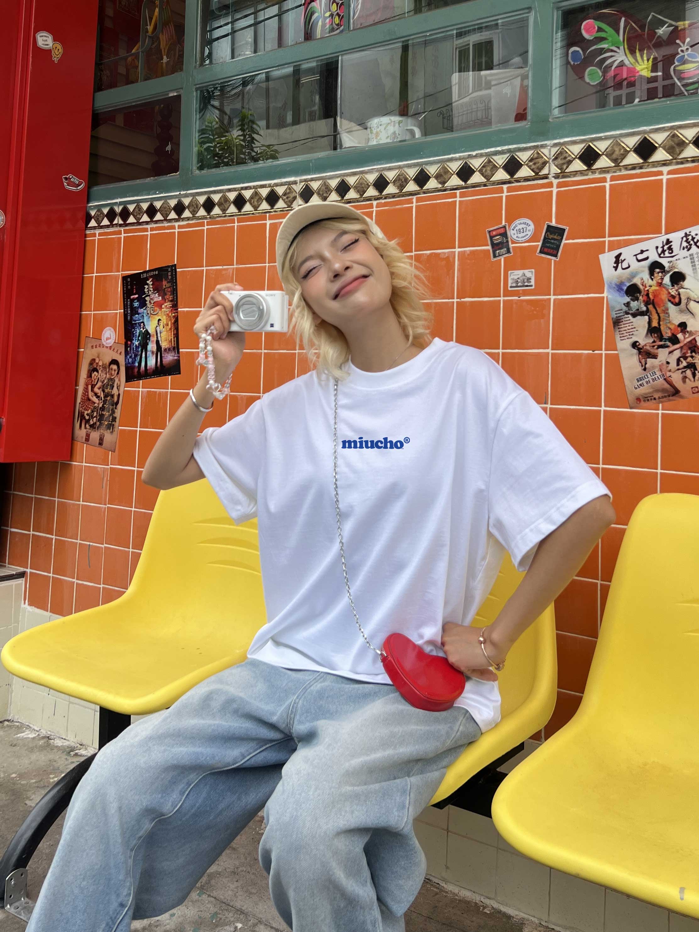 Áo phông nam form boxy vải 2C 250gsm AXD1594 Miucho Club Local Brand in basic_thumbnail_2