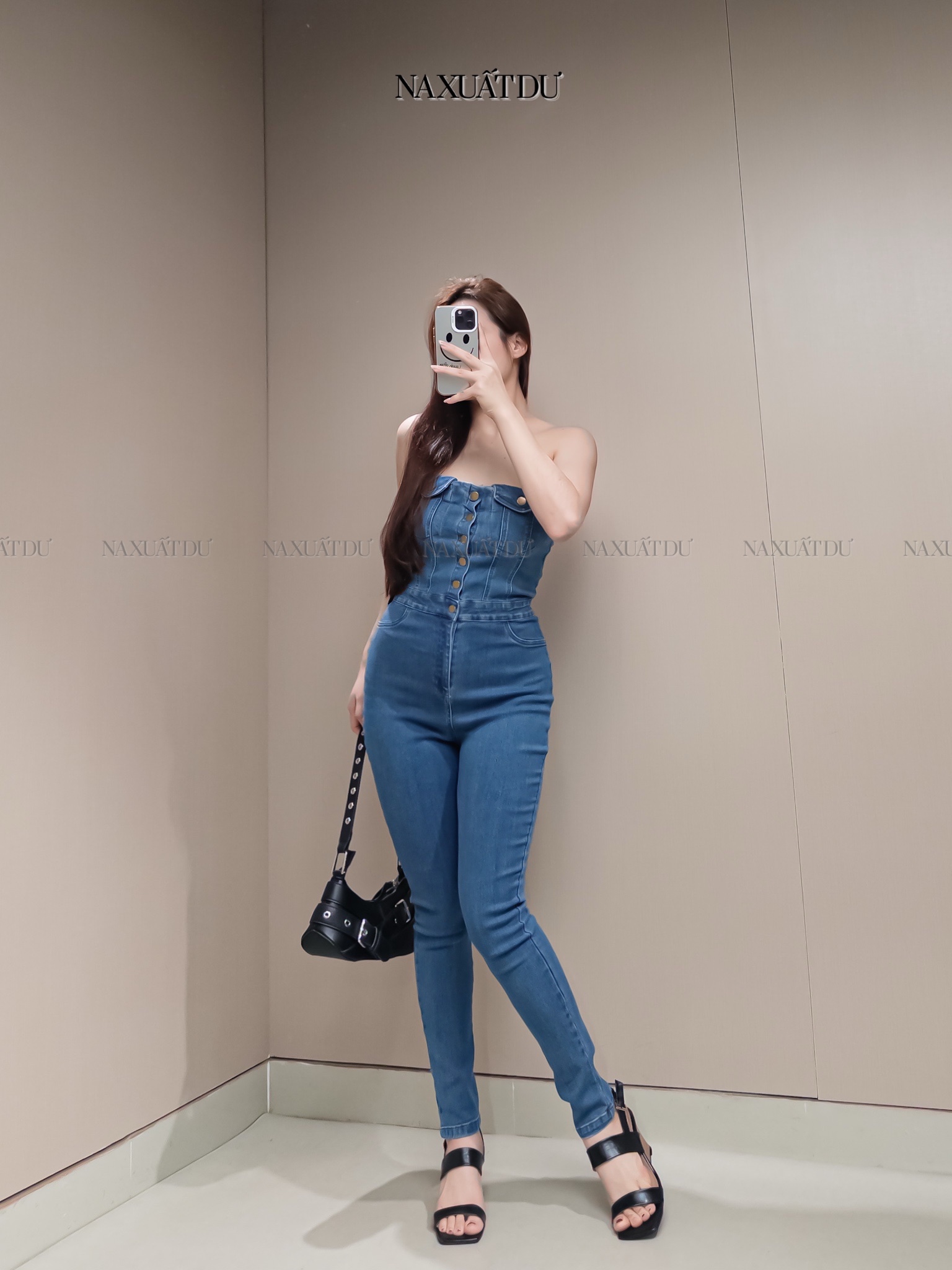 Jump Jean cúp ngực 