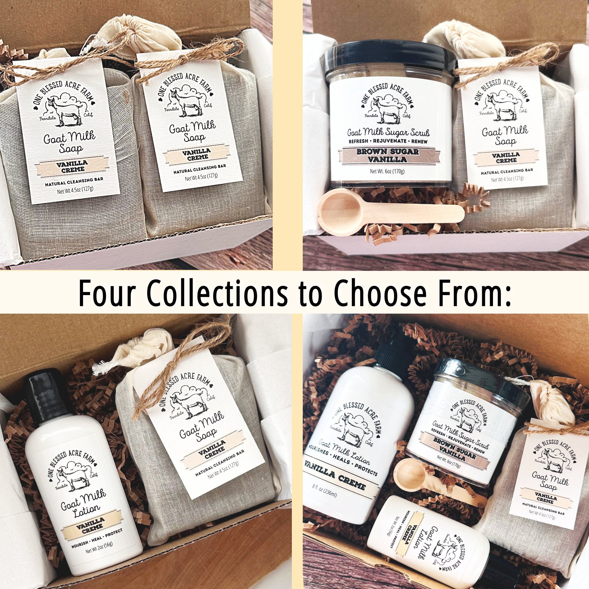 Holiday Vanilla Gift Set – Gentle Soap & Lotion for Soft, Nourished Skin