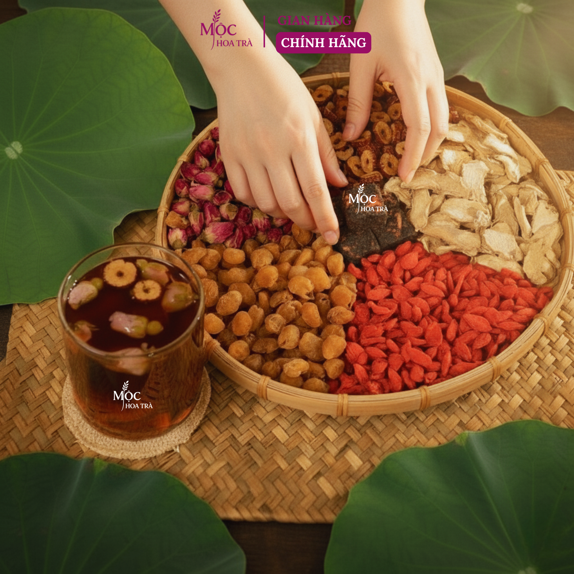 Mộc Trà An Nguyệt – Trà Gừng Đường Nâu Thảo Mộc – Hỗ Trợ Ấm Bụng, Dễ Chịu Ngày Dâu, Giúp Giữ Ấm Cơ Thể – Nguyên Liệu Sấy Lạnh_thumbnail_2