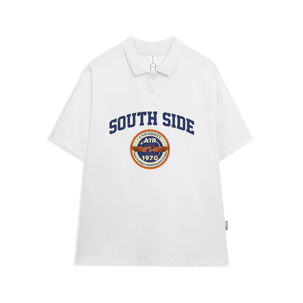 Áo polo nam form rộng đẹp PLD182 Miucho Man tay lỡ vải cotton mềm mại cho nam in Typography_thumbnail_0