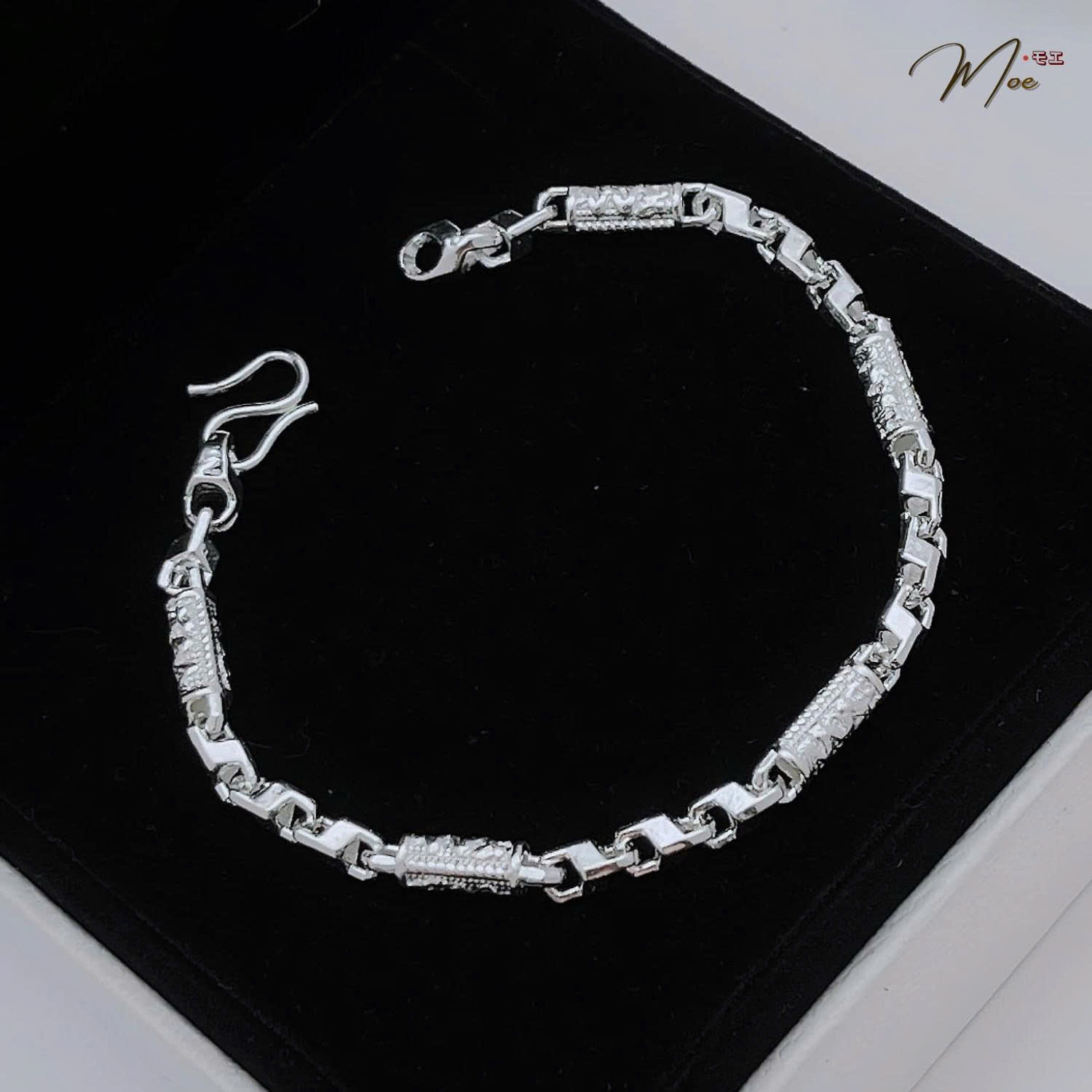 MT17 - Lắc tay nam ống đốt chạm rồng