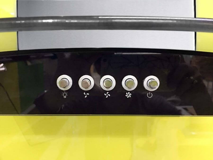 Dễ dàng vệ sinh máy hút mùi KAFF KF-GB906