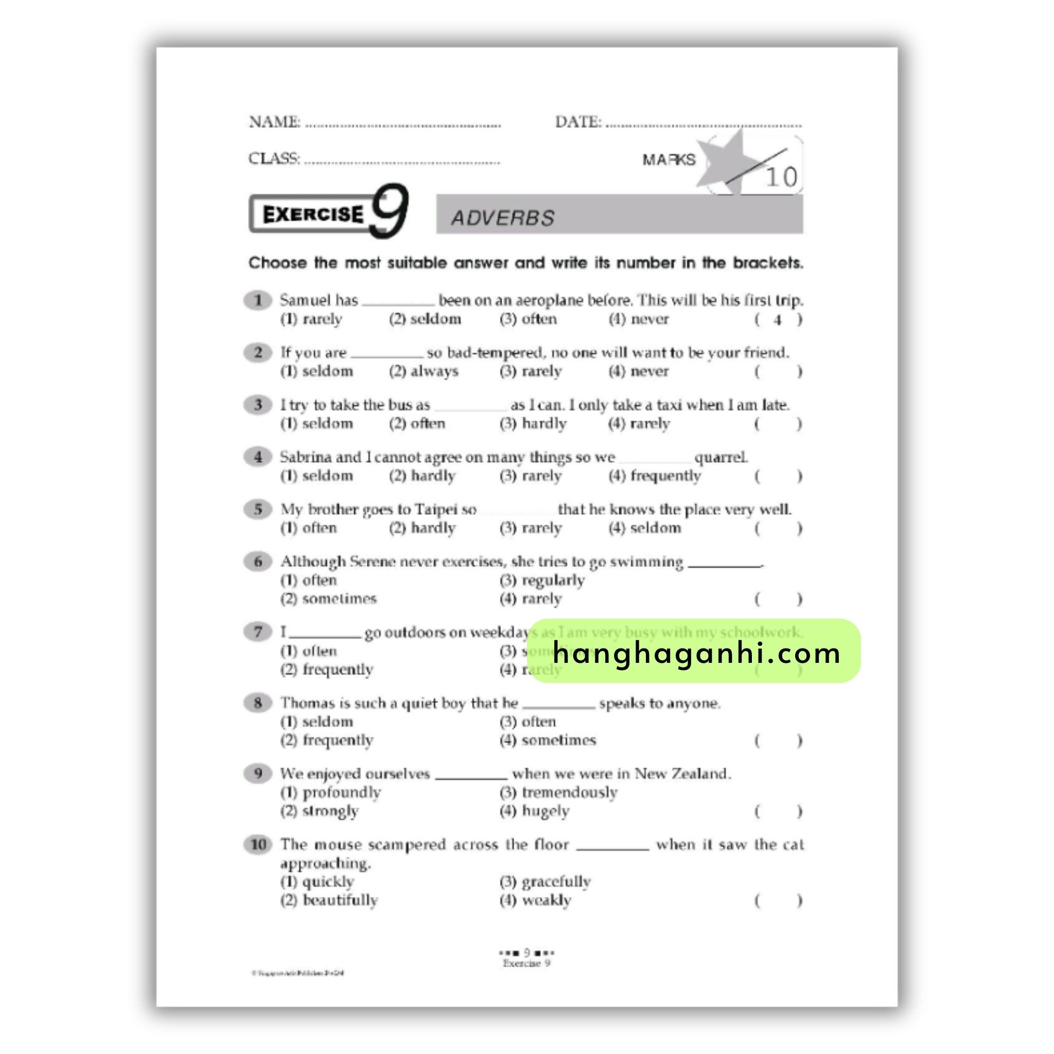 Conquer Grammar for Primary Level 6 Workbook_thumbnail_5