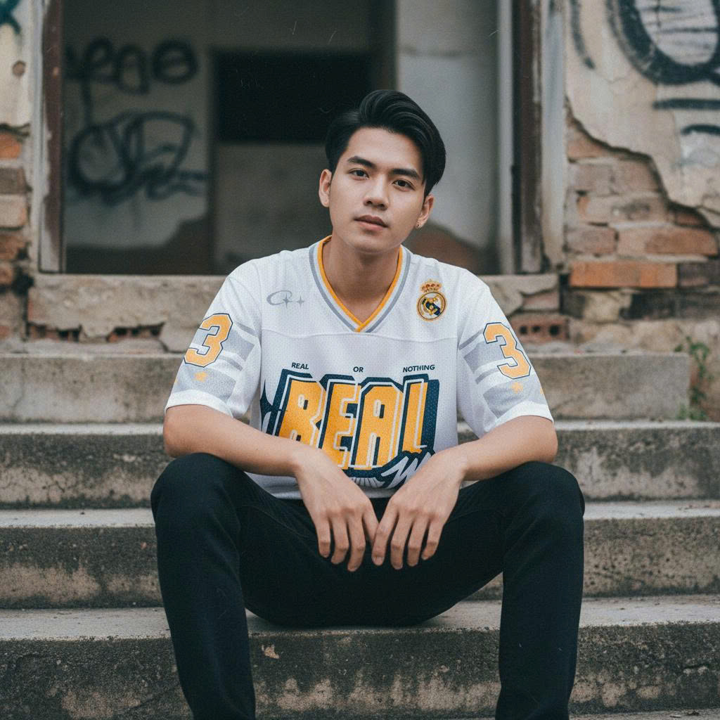 Áo Jersey Strivend CLB Real trắng_thumbnail_14