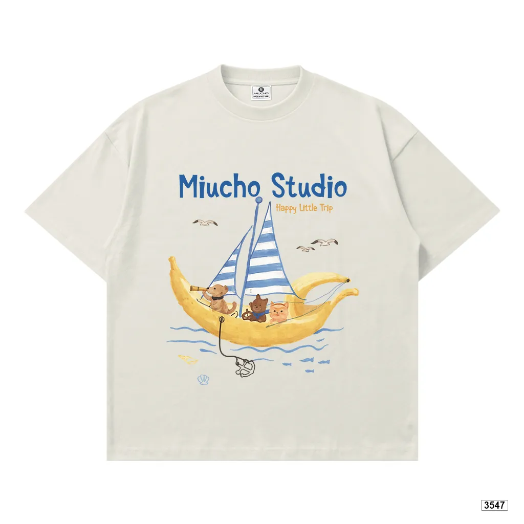 Áo thun boxy unisex Korean summer style Miucho 3547_thumbnail_11