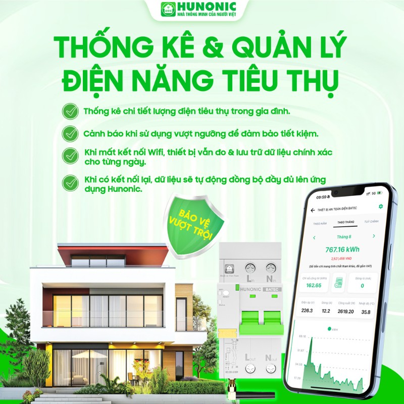 Thiết Bị Bảo Vệ An Toàn Điện Thông Minh HUNONIC BATEC_thumbnail_2