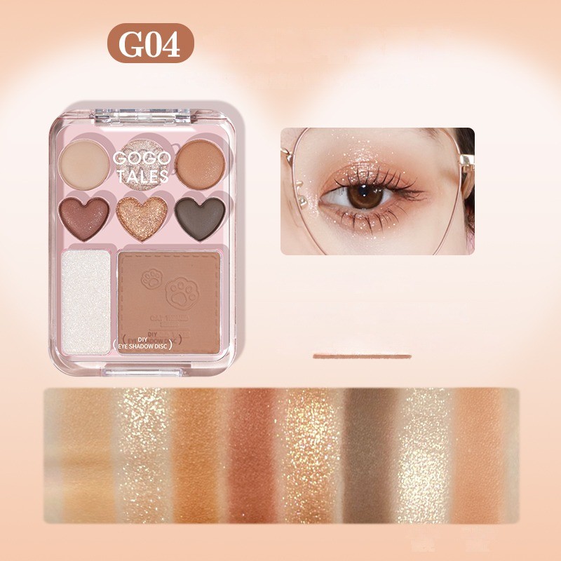 [GOGO TALES] Bảng phấn mắt má highlight 3 in 1 Gogotales Stick Sweet Heart (GT609)_thumbnail_6