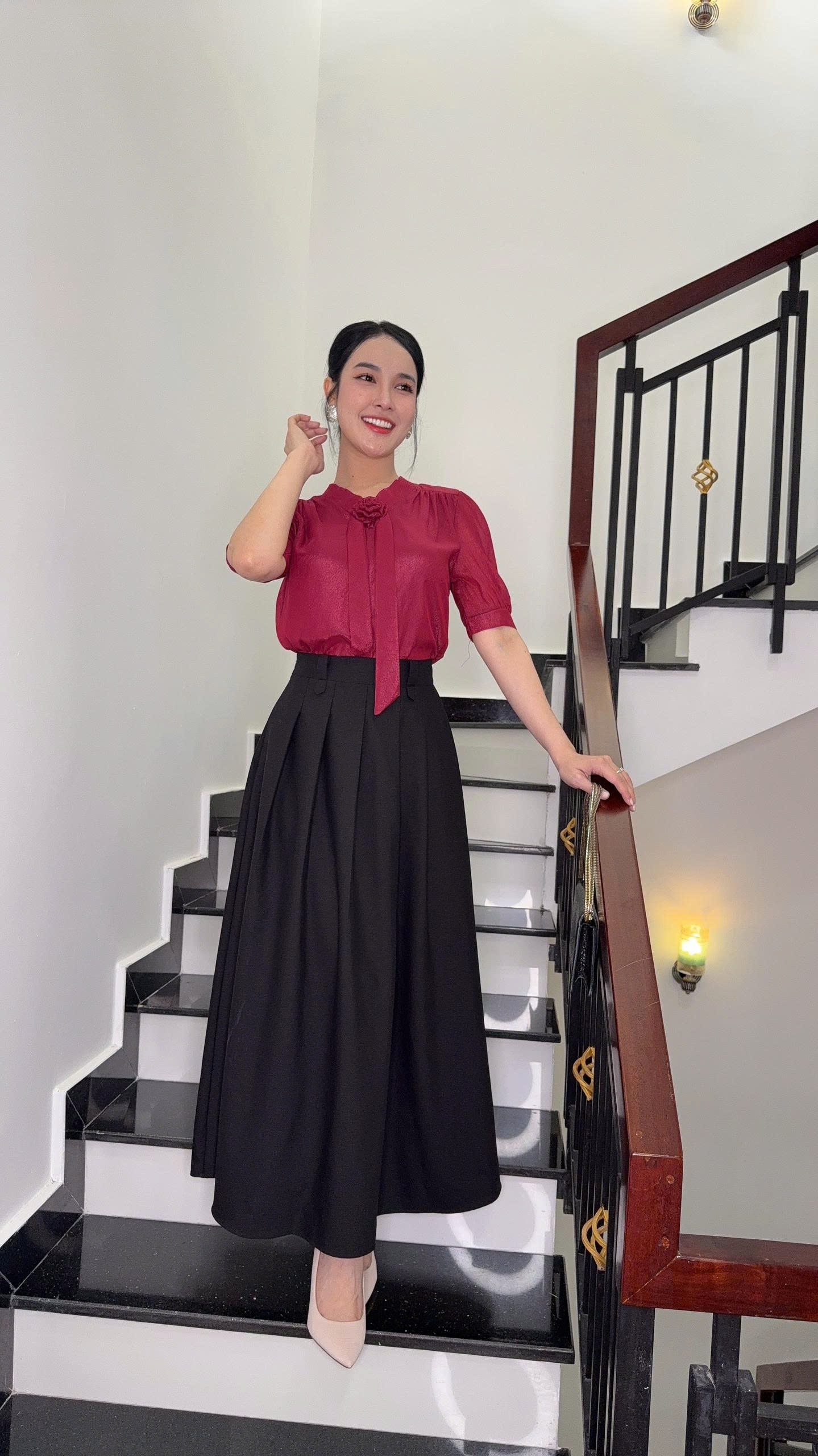 Áo kiểu - A2007 - Thương hiệu Zonbig