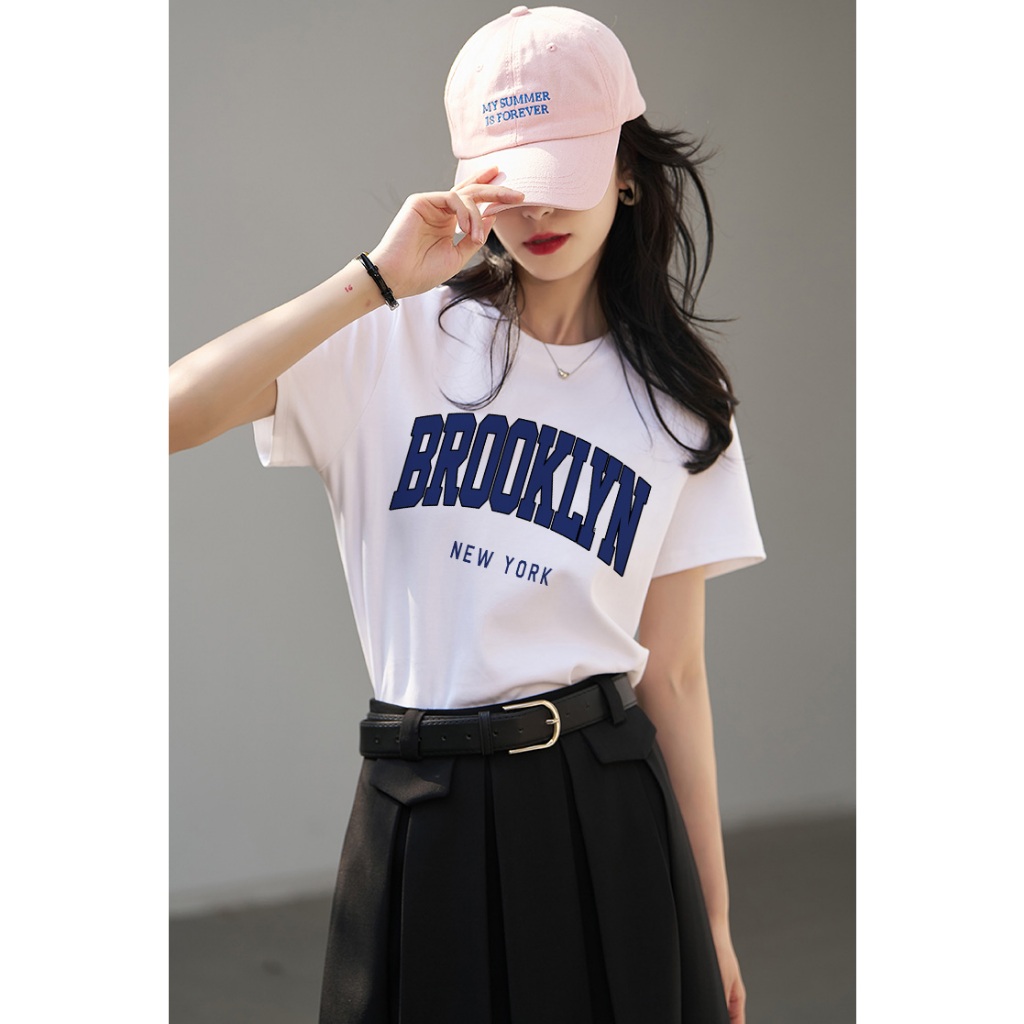 Áo thun nữ form vừa regular ARD926 Miucho Chic in typography_thumbnail_6