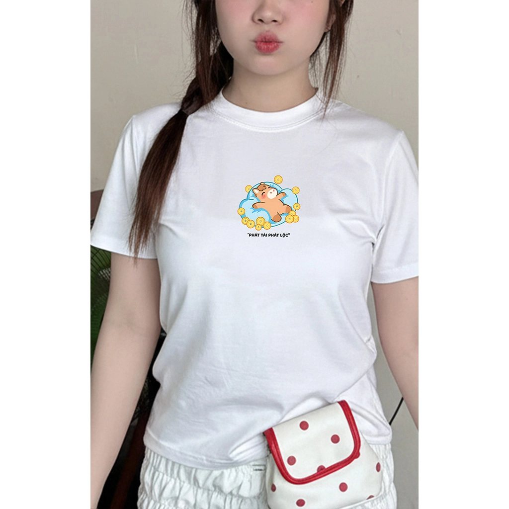 Áo thun baby tee Miucho vải cotton dày dặn thoáng mát hack dáng chú ngựa dễ thương 2913_thumbnail_3