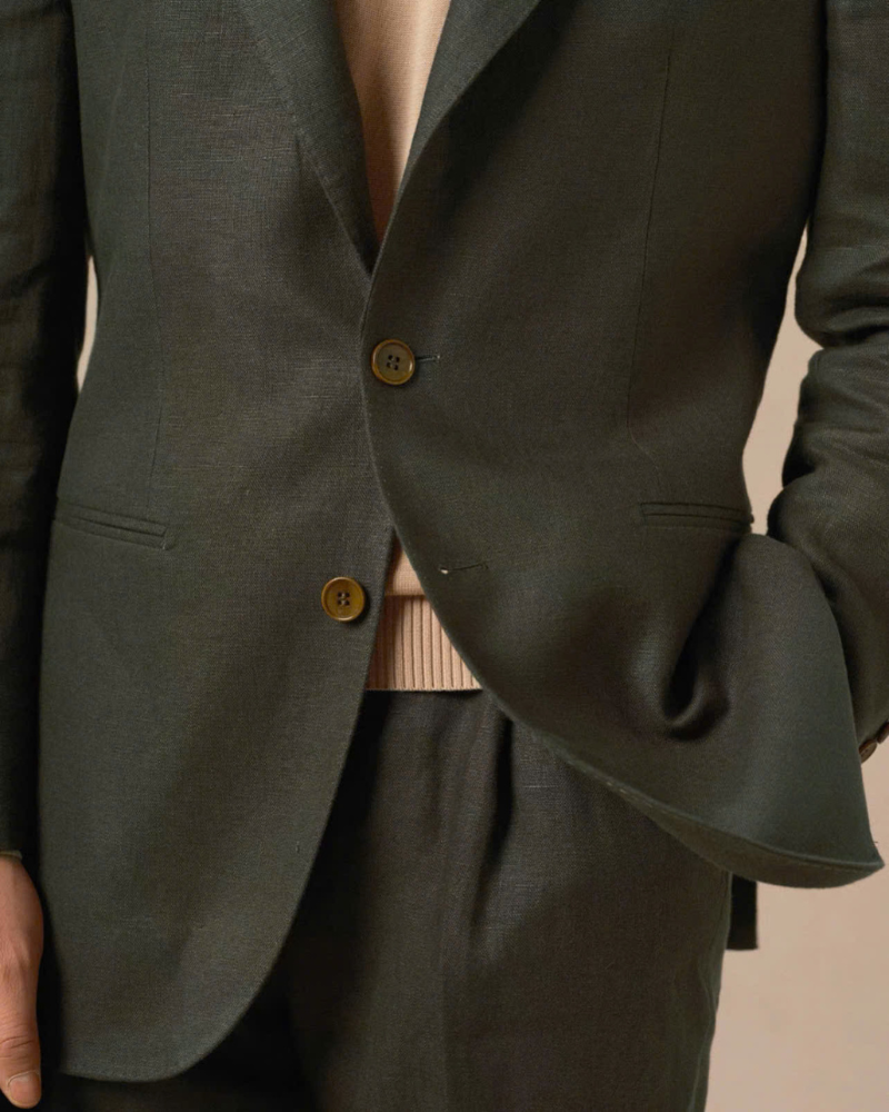 Blazer Havana Linen 1 Hàng Khuy_thumbnail_3