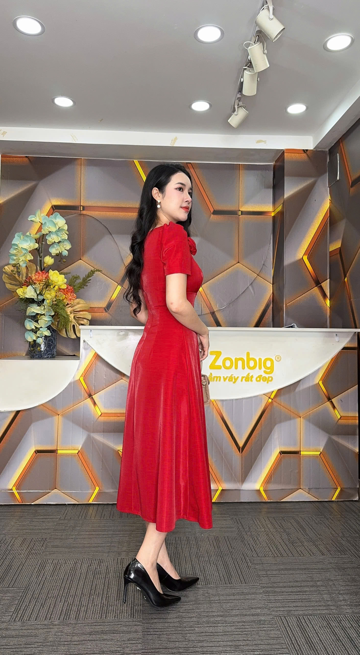 Đầm xòe - Y1899 - Thương hiệu Zonbig_thumbnail_2