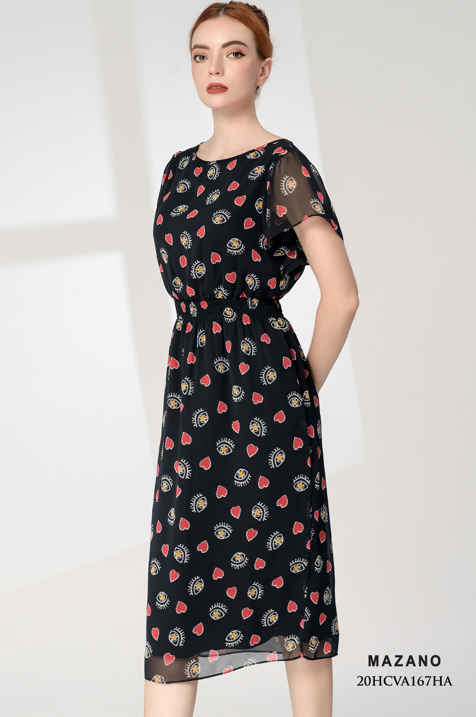 Đầm đen chun eo tay tiên_thumbnail_5