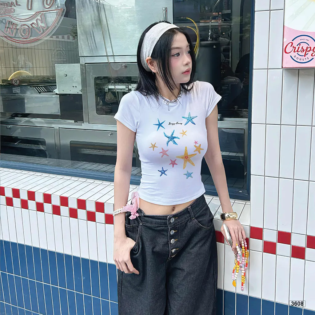 Áo baby tee form ôm phong cách mùa hè Beezy 3608_thumbnail_5