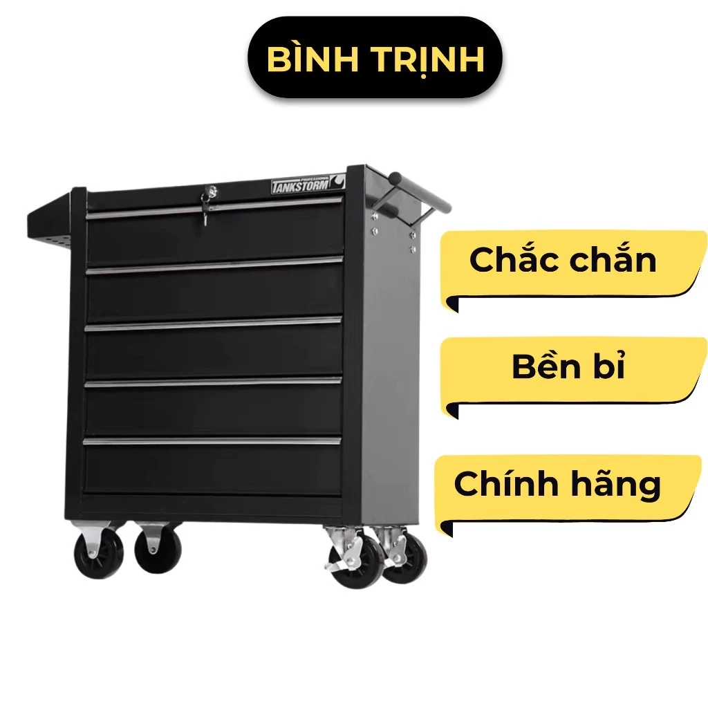 Tủ Xăm TZ35 – Dòng Tủ Đựng Đồ Nghề 5 Ngăn Cao Cấp Cho Thợ Xăm Chuyên Nghiệp