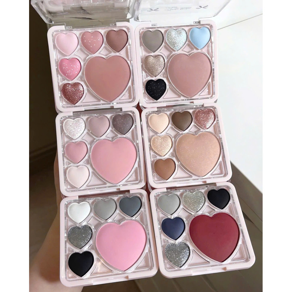 [GOGO TALES] Bảng phấn mắt má 6 ô Gogotales Sweetist (GT747)