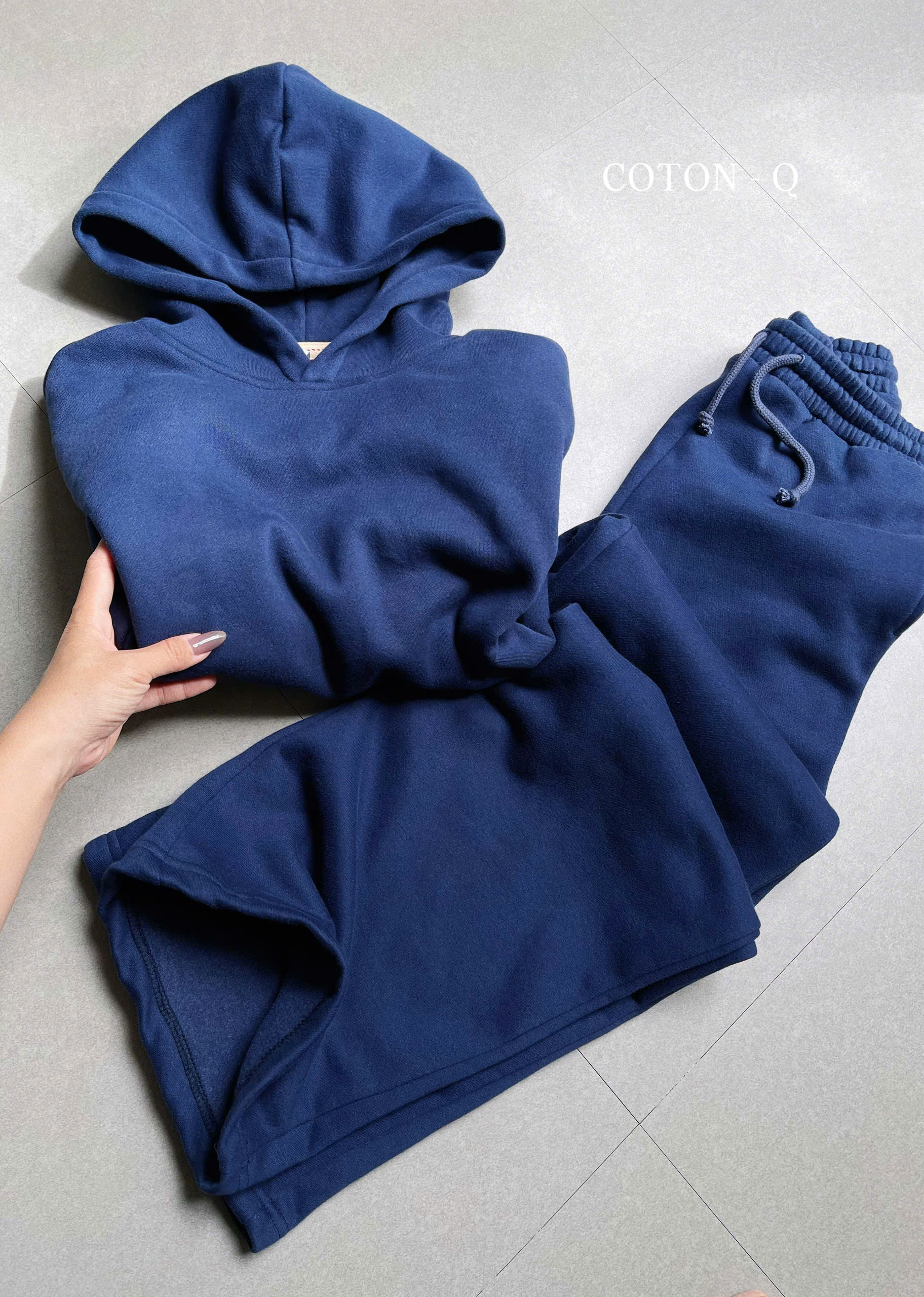 Set hoodie nỉ + quần dài ( XÁM )_thumbnail_19