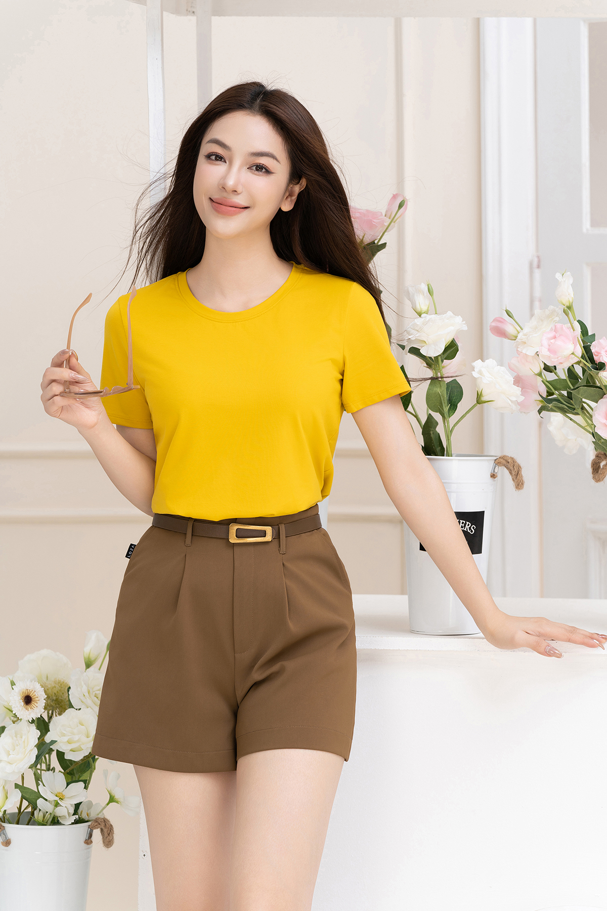 Áo phông nữ trơn form vừa_thumbnail_8