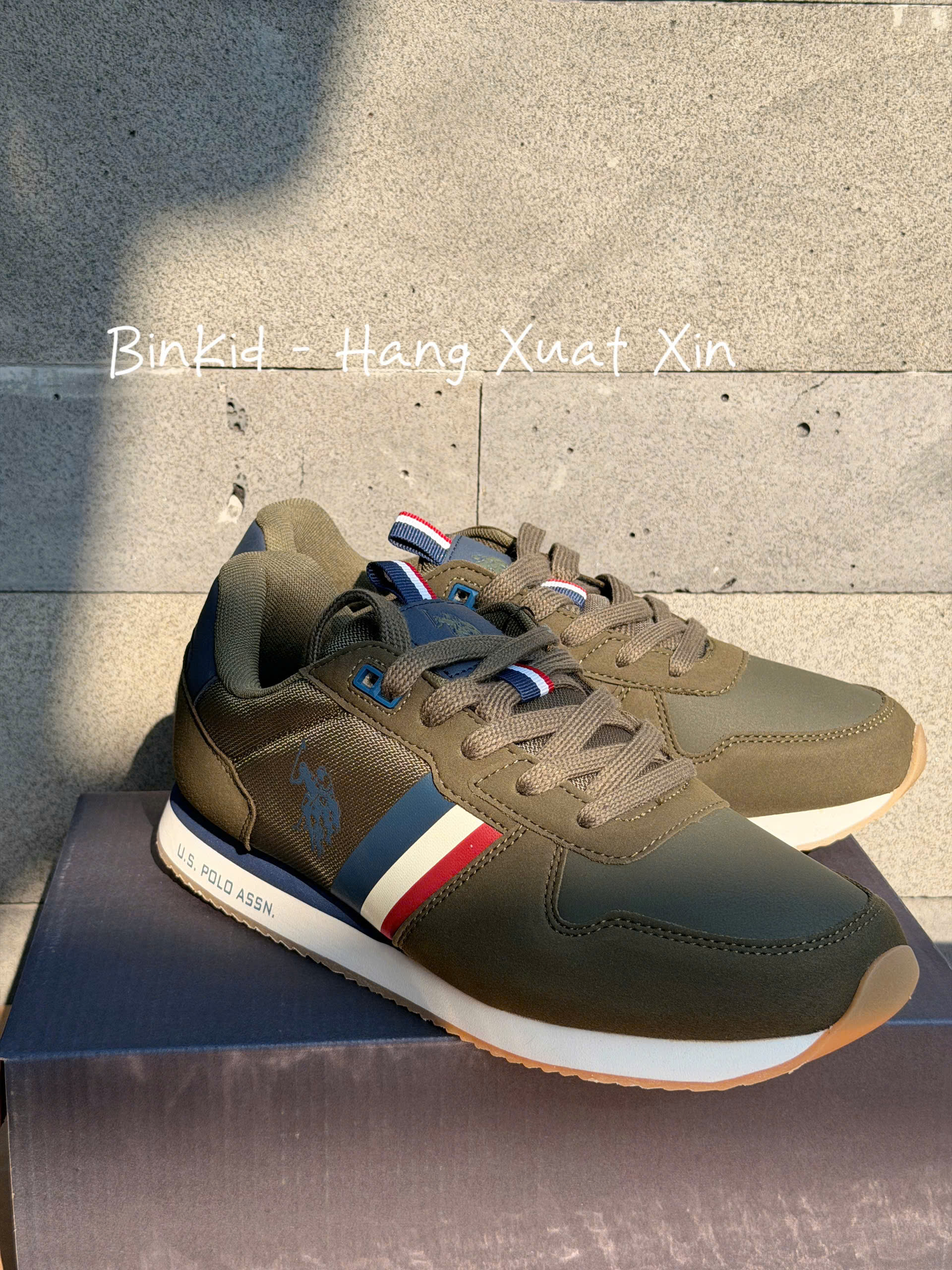 G10 GIÀY POLO MÀU RÊU