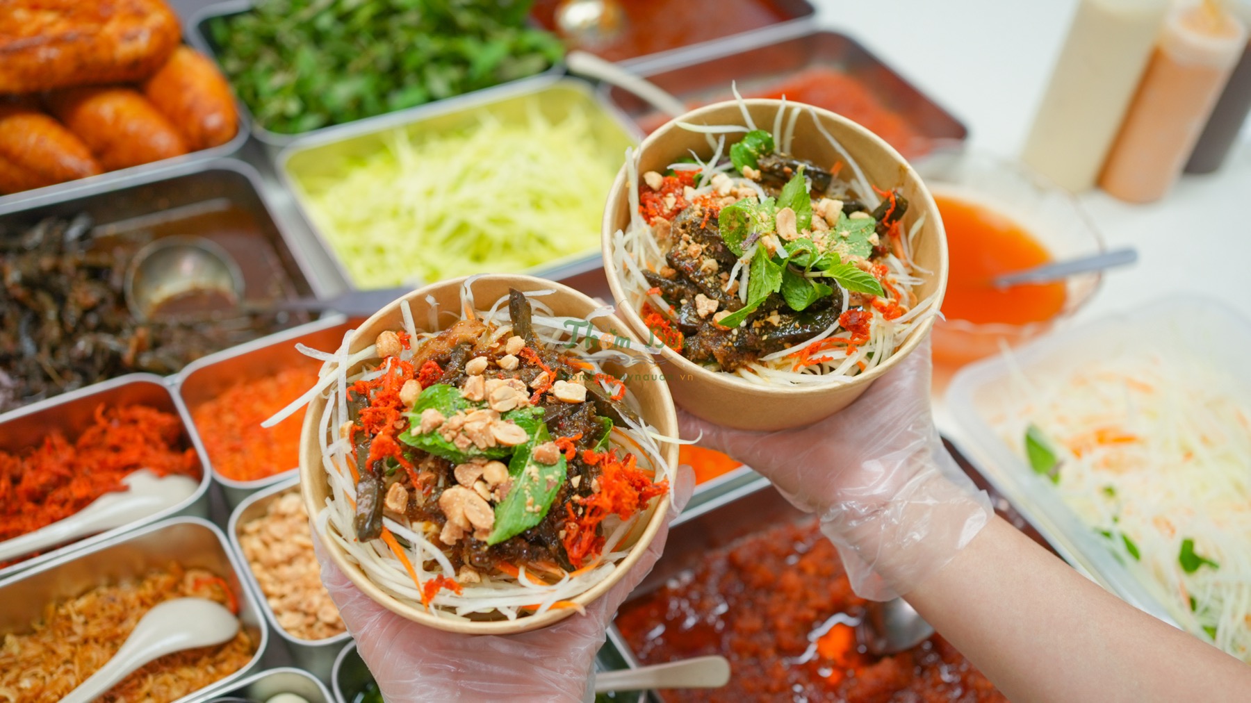 Gỏi Đu Đủ Khô Bò Đen