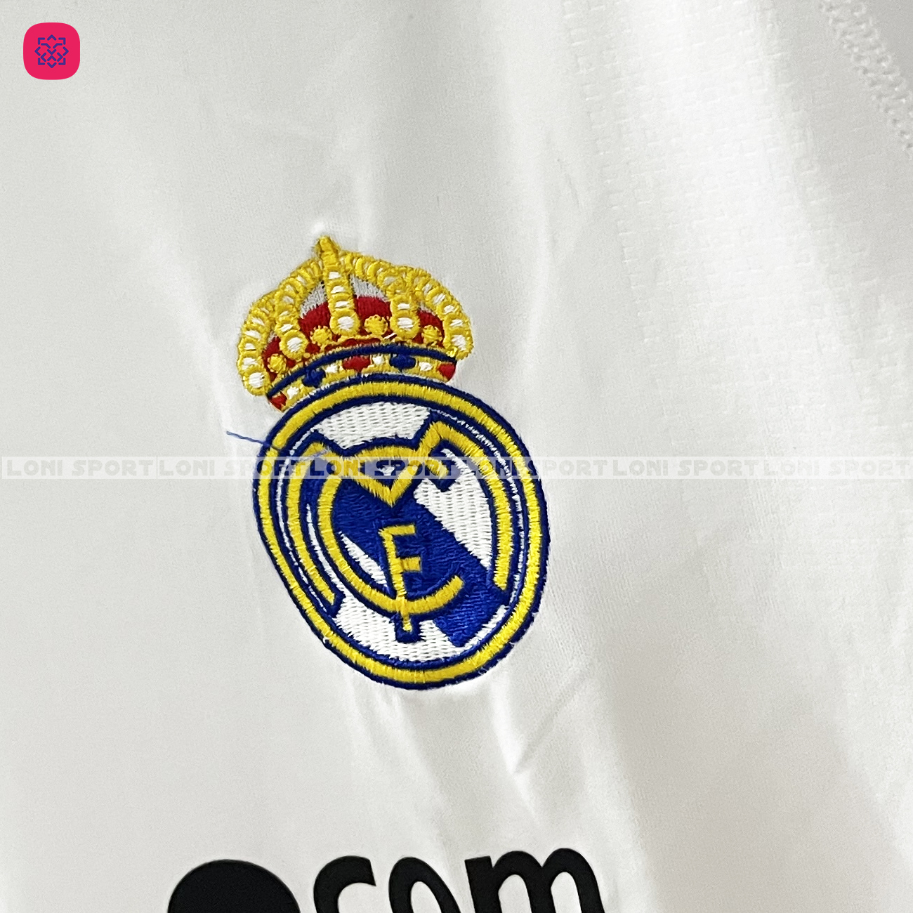 Áo Retro Real sân nhà trắng 2009/2010_thumbnail_3