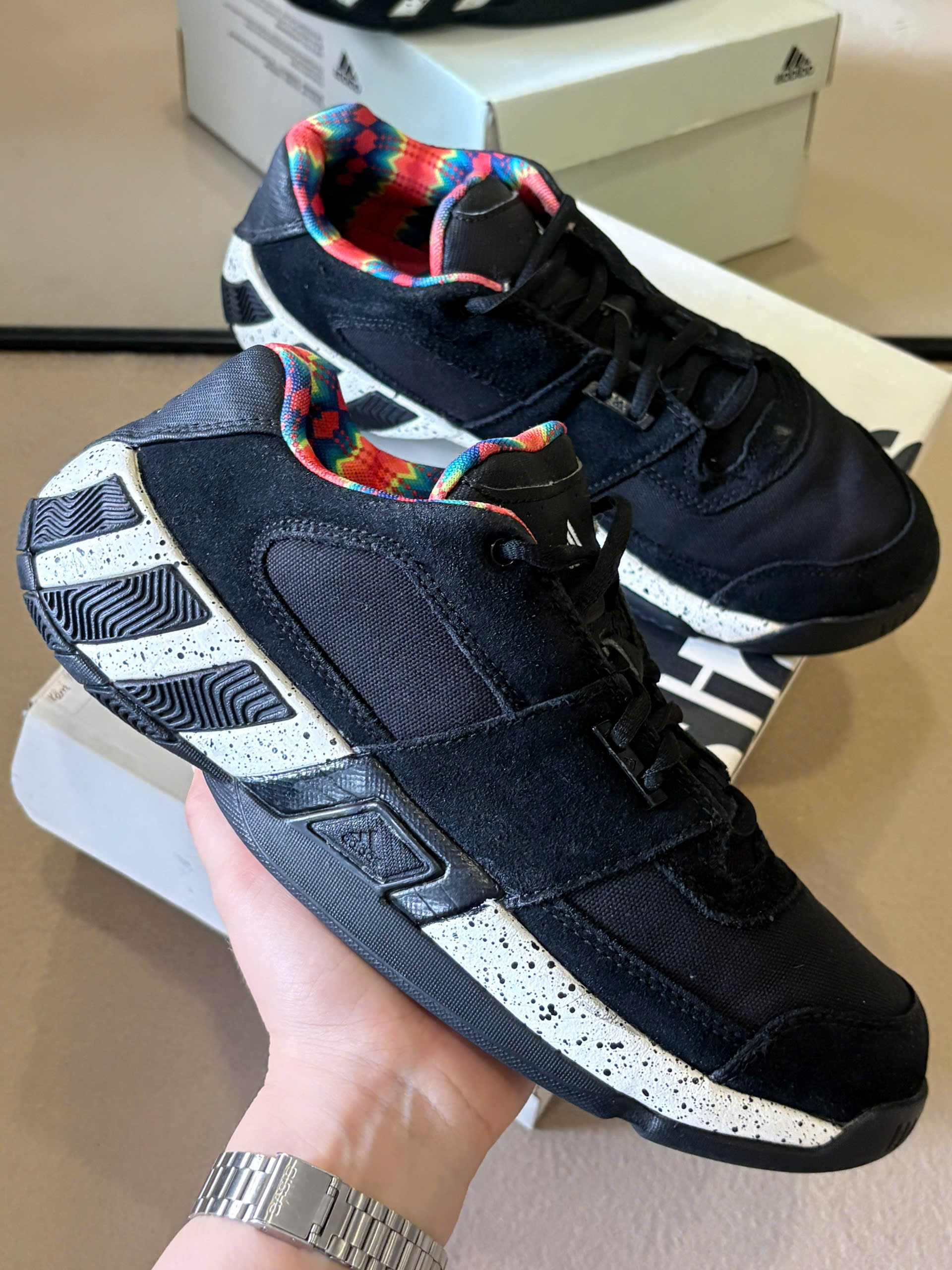 Adidas Pro Model 2G (Regulate) Basketball Shoes DB3243 - Black_thumbnail_0