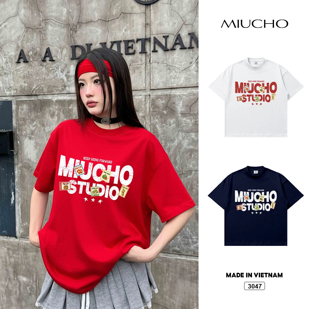 Áo thun Tết Bính Ngọ boxy Miucho 3047