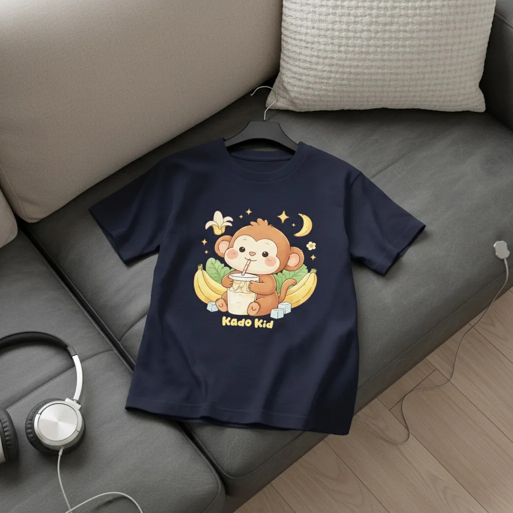 Áo thun bé trai bé gái 12 con giáp tuổi Thân Kado 3162_thumbnail_6