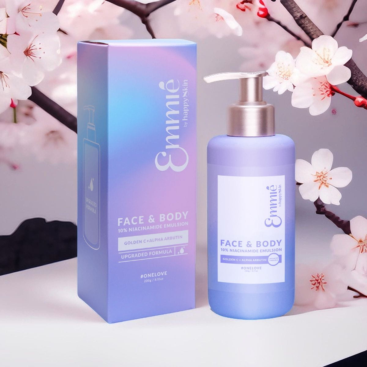 Kem Dưỡng trắng Face & Body hương My Destiny; One Love 230g - Emmié By Happyskin_thumbnail_5