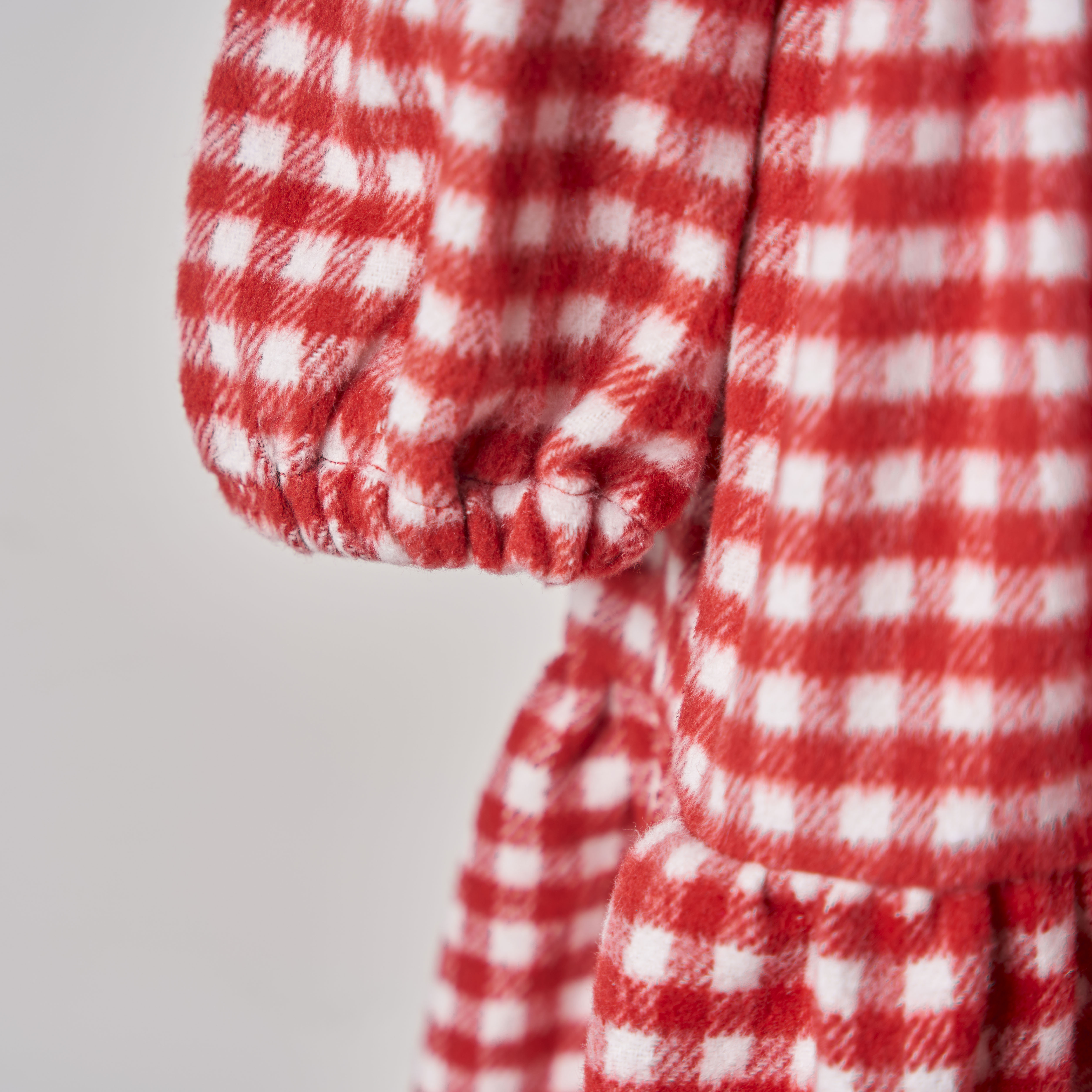 Váy kẻ karo thêu lá cổ_thumbnail_2