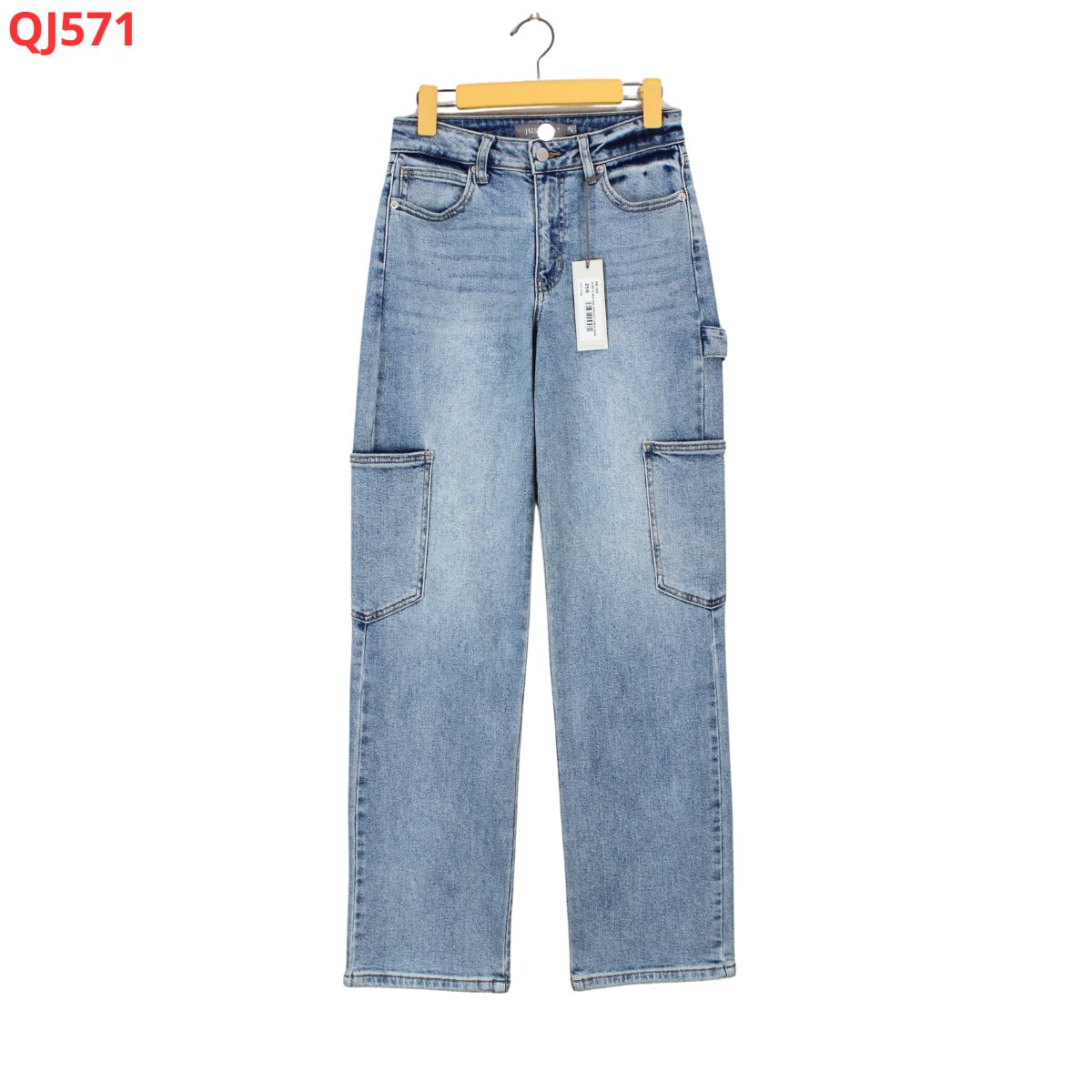 QJ571 - Jeans Túi Sườn